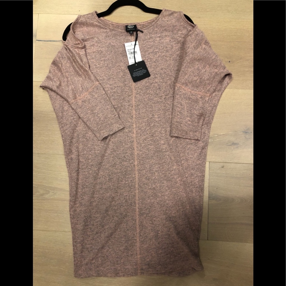Bobeau cold shoulder swift dress
